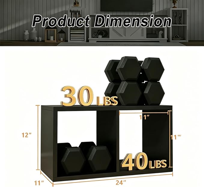 CTESNE【2026 2 Cube Shelf with Anti-Tipping Kits + Reversible Open Back Bookcase, Multi Layer and Multi Grid partition Layout (Chocolate 11in)