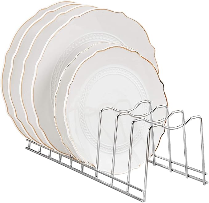 Kitchen Pot Lid Holder Organizer, Rack Cutting Boards, Bakeware, Reusable Containers, Plates