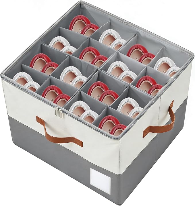 Shoe Organzier for Cloest - Adjustable Shoe Storage Box Fits 8-16 pairs,shoe Bin with Pop-Up dividers,Space Saver shoes Box organizer with Clear Dust Cover,Foldable shoe Cubby Storage Containers