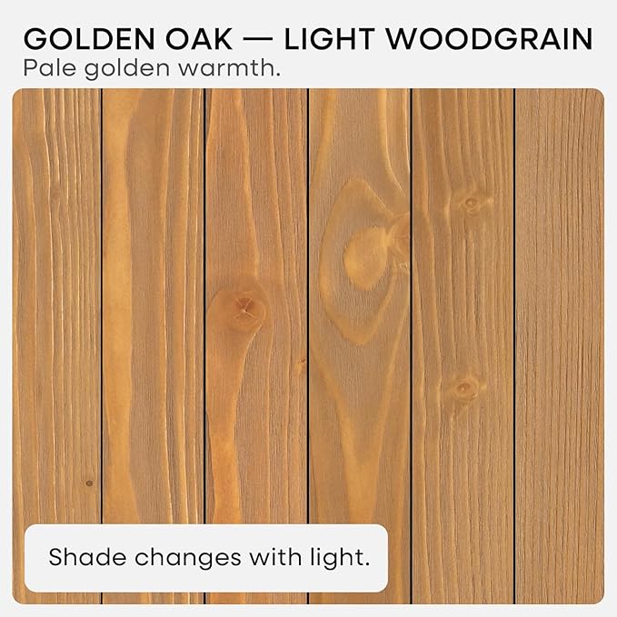 Homeforia 30 inch Golden Oak Floating Shelf, High End Solid Real Wood 30inch Small Floating Shelves for Wall Mounted, Oak Wooden 30in Floating Shelves, Heavy Duty Bracket, 30 X 6.5 X 1.75 in, Set of 4