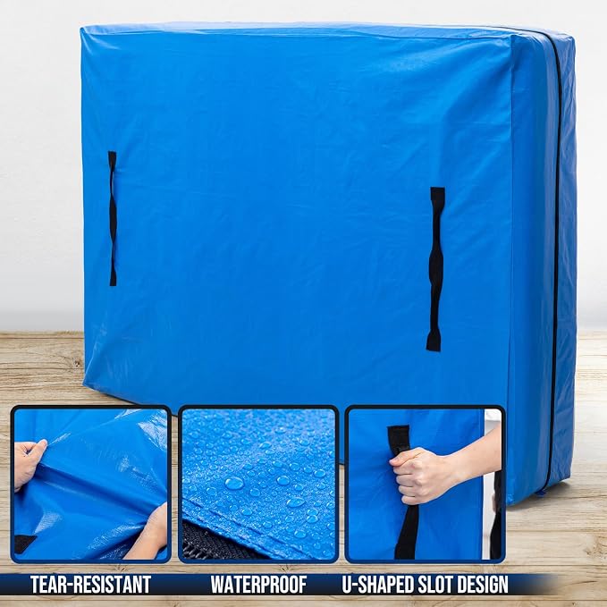 TAILI Twin Mattress Bags for Moving and Storage, Heavy Duty Moving Supplies Mattress Cover with Reinforced Handles, Storage Cover Essentials Packing Protector