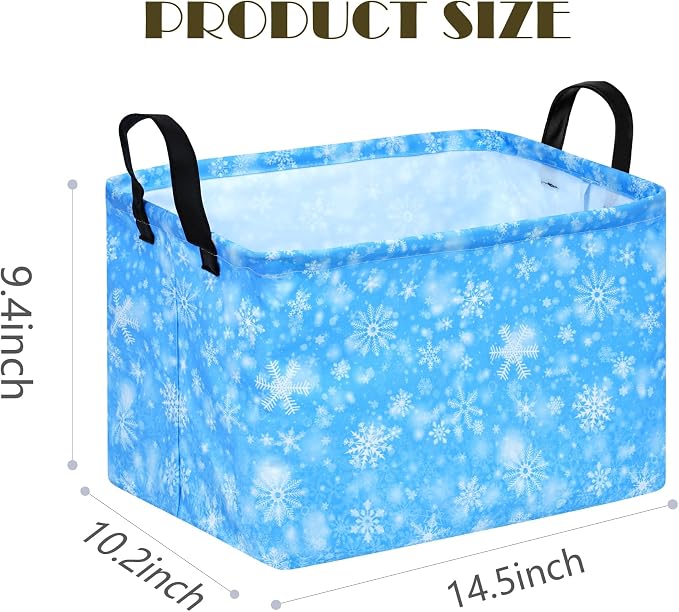 MAIZMZ Girls Storage Basket Kids Gift Storage Bins Foldable Closet Organizer Cube Baby Nursery Hamper Waterproof Clothes Toy Bin Book Shelf Party Decor