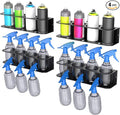 WALMANN Wall Mount Spray Bottle Holder, Metal Spray Can Storage Rack for Garage Workshop, Paint Aerosol Can Holder, Pack of 4