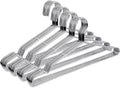 Fayleeko Heavy Duty Stainless Steel Coat Hangers - 40 Pack of 17.7 Inch Ultra Thin, Space Saving Clothes Hangers (Silver)
