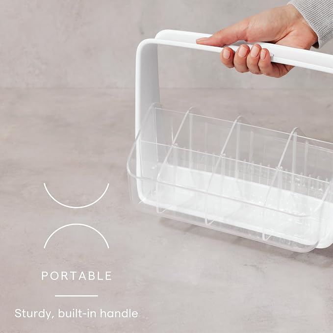 YouCopia SipStation Hydration Caddy, Adjustable Packet + Tea Bin Organizer