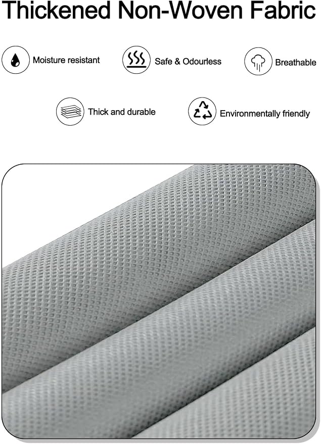 TAHAVICE 1 Pack Over The Door Storage Organizer with 5 Large Pockets | 44 lbs Weight Capacity Door Hanging Organizers with 10 Mesh Pockets for Bedroom,Bathroom,Nursery,Kidroom(Light Gray)