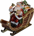 Christmas Ornament Trinket Box Jewelry Box Hand Painted Decorative Box with Hinged Lid Ring Earring Holder Holiday Figurine Collectible