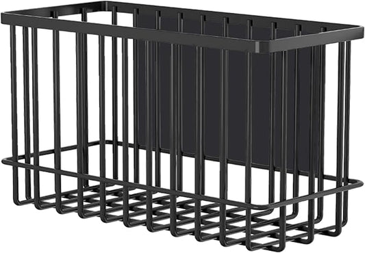 Buyyyit Laundry Room Organization & Storage Magnetic Basket Shelf Dryer Ball Lint Bin File Holder Container for Fridge & Washer