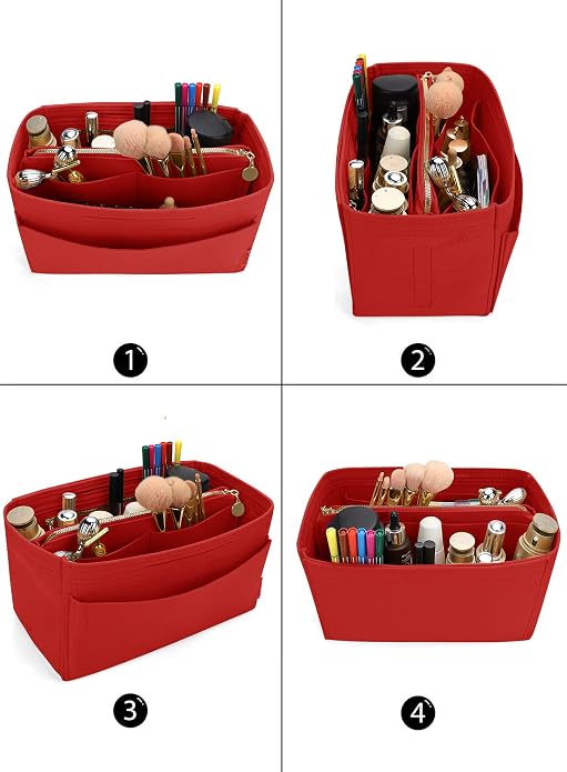 LEXSION Felt Insert Bag Organizer Bag In Bag For Handbag Purse Organizer Fits Speedy Neverful