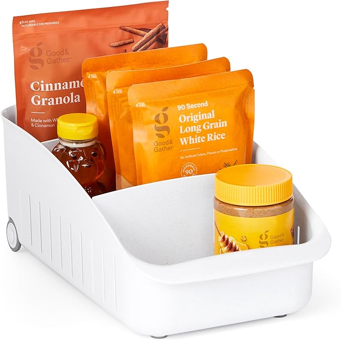 YouCopia RollOut Pantry Drawer 8", Kitchen Storage Caddy, Pantry Organizer