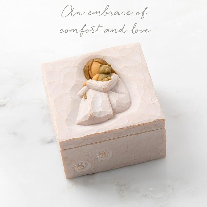 Willow Tree Comfort, sculpted hand-painted Keepsake Box