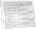Darice Elizabeth Ward 45 Piece Assorted Portable Diamond Painting Storage and Bead Organizer with 42 Variable Sized Containers