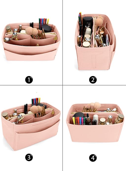 LEXSION Felt Insert Bag Organizer Bag In Bag For Handbag Purse Organizer Fits Speedy Neverful