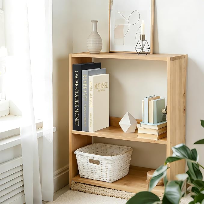 Set of 3 Decorative Books for Home Decor, Linen Faux Books for Coffee Table, Bookshelf or Mantel, Aesthetic Fake Book Storage Boxes with Magnetic Snap for Photo Organization & Keepsakes Box