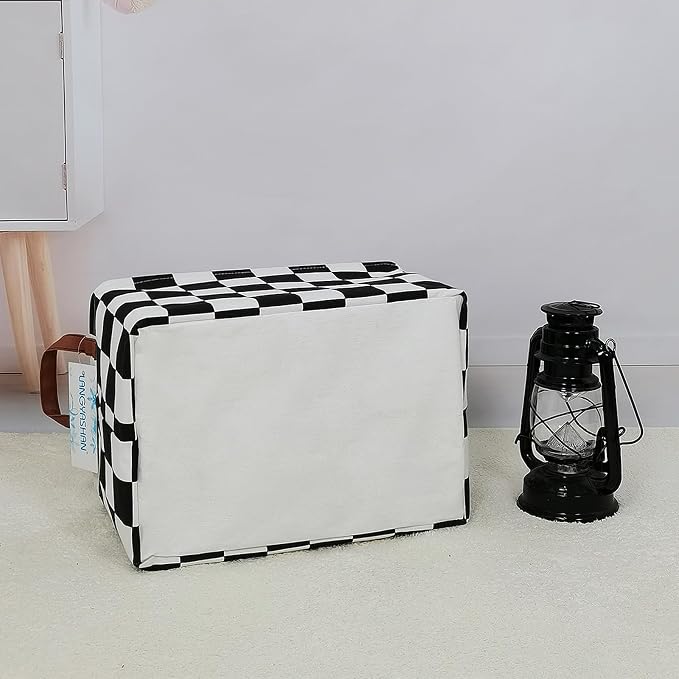 Rectangular Collapsible Boys Racecar Storage Basket Nursery Organizer | Car Storage Bin Foldable Canvas with Handles for Organizing Home Kitchen Children Toys Office Closet Shelf Baskets