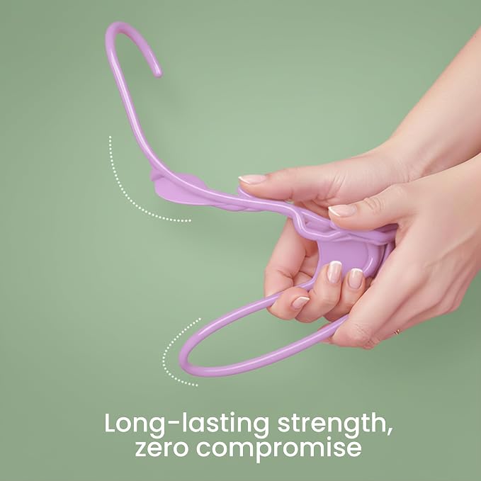 Utopia Home - Plastic Hangers 30 Pack - Space Saving Clothes Hanger - Durable and Strong Closet Organizers and Storage Makes It Ideal Stocking Stuffers or Apartment or Dorm Room Essentials (Pink)