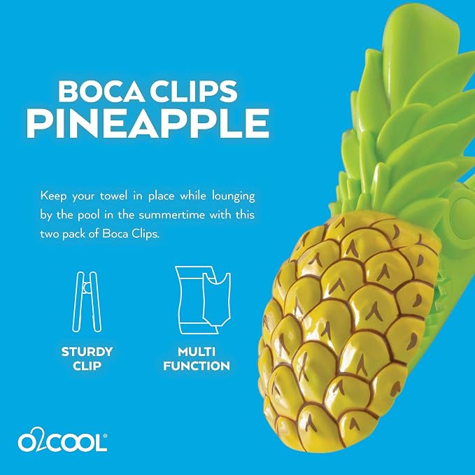 O2COOL Pineapple Boca Clip | Yes