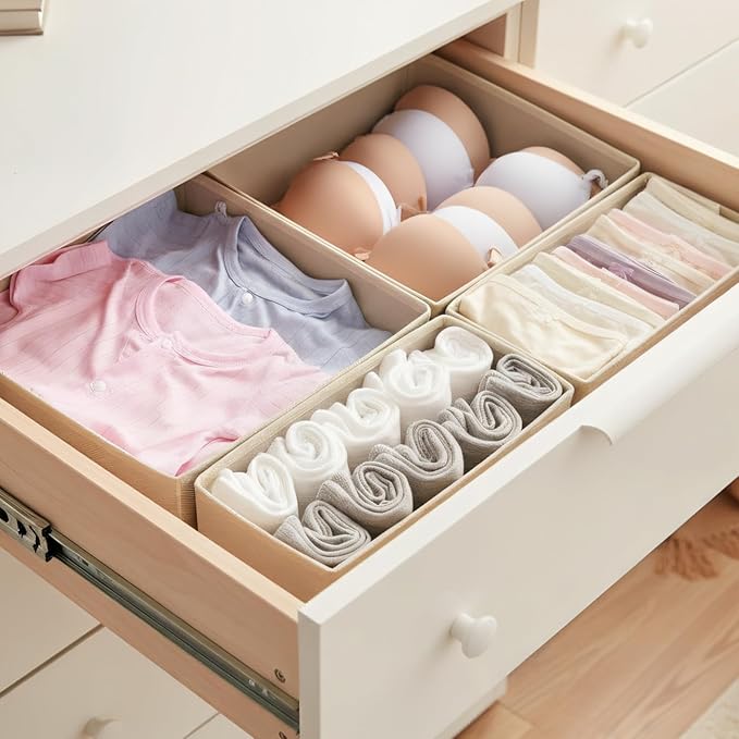 Drawer Organizer Set (10, Khaki)