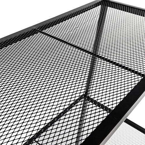 Azadx Ladder Shelf Bookcase, 4-Tier Multipurpose Iron Widen Ladder Bookshelf Plant Storage Organizer Rack, Shelf Display