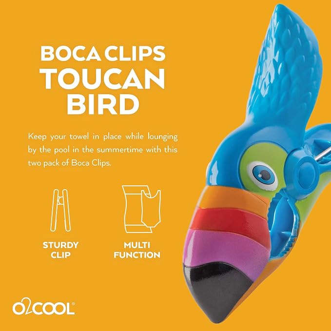 O2COOL BocaClip-Tucan Clip, 1-Pack | Yes