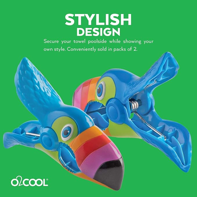 O2COOL BocaClip-Tucan Clip, 1-Pack | Yes