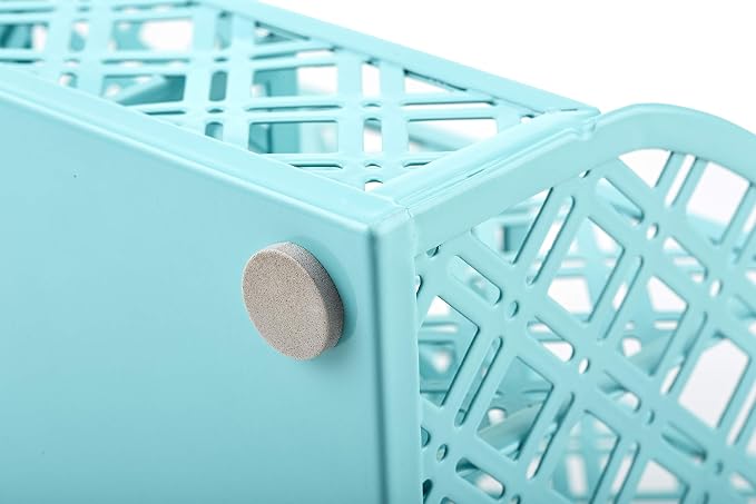 Exerz Desk Organizer Turquoise Office Desk Accessories Supplies Office Storage Desktop Pencil Pen Holder with Drawer Home Workspace