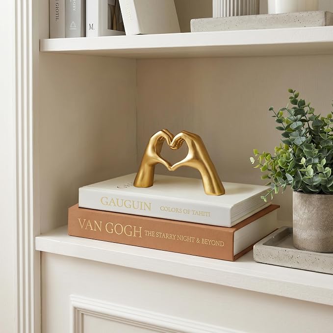 Set of 2 Premium Linen Decorative Books with Hidden Storage - Stackable Faux Book Box for Coffee Table Styling & Organization, Real Fabric Cover Fake Books as Display Riser for Shelf & Entryway