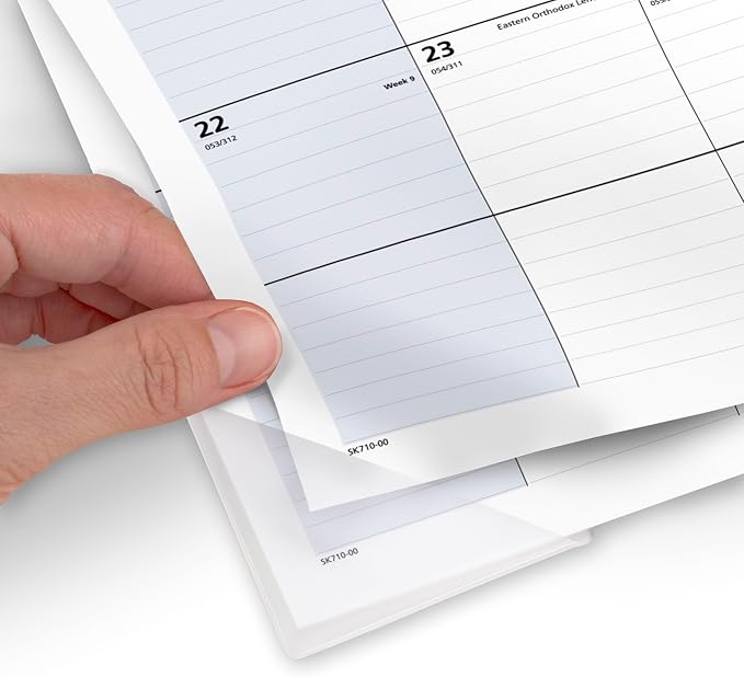 AT-A-GLANCE 2026 Desk Calendar, Monthly Desk Pad, 18" x 11", Compact, QuickNotes (SK7100026)