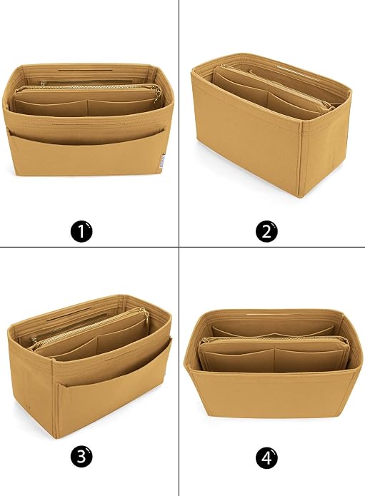 LEXSION Felt Insert Bag Organizer Bag In Bag For Handbag Purse Organizer Fits Speedy Neverful