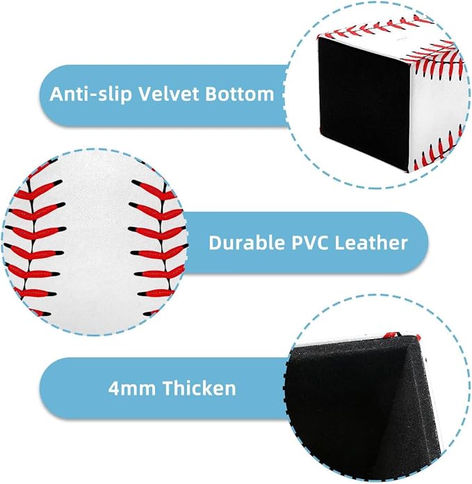 Pen Holder for Desk, Baseball Pencil Holder, Pen Cup Functional Desk Organizer for Office Supplies