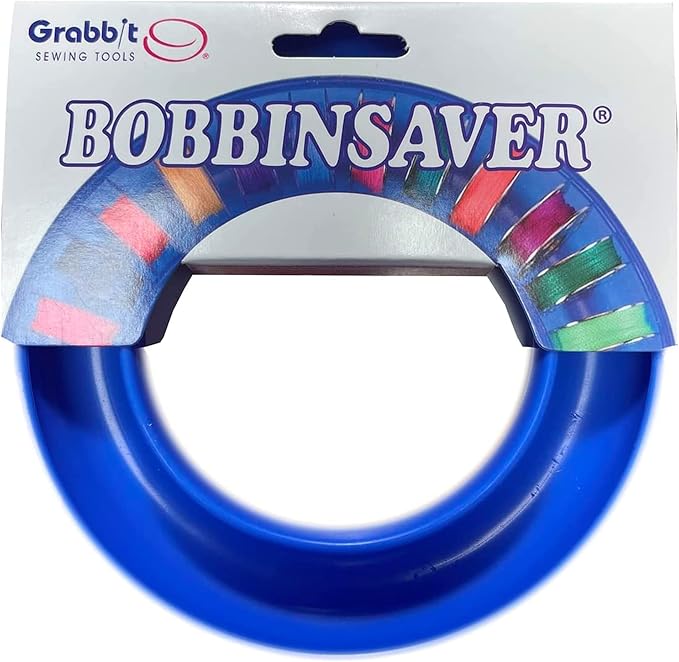 Sewing Machine Bobbin Organizer - Holds 20+ Bobbins - Blue