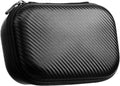 ZIPIT Black Carbon Pencil Case, EVA Pencil Box, Durable Storage Organizer, School Supplies and Cable Holder