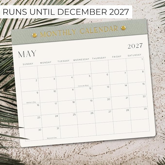 Beautiful 2026-2027 Magnetic Fridge Calendar - Runs From June 2026 Until December 2027 - The Perfect Monthly Refrigerator Paper Calendar for Easy Organizing