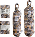 2pcs Waterproof Plastic Bag Holder Grocery Shopping Carrier Storage Kitchen Travel Camp Carrier Dispenser 2 Pack Pugs