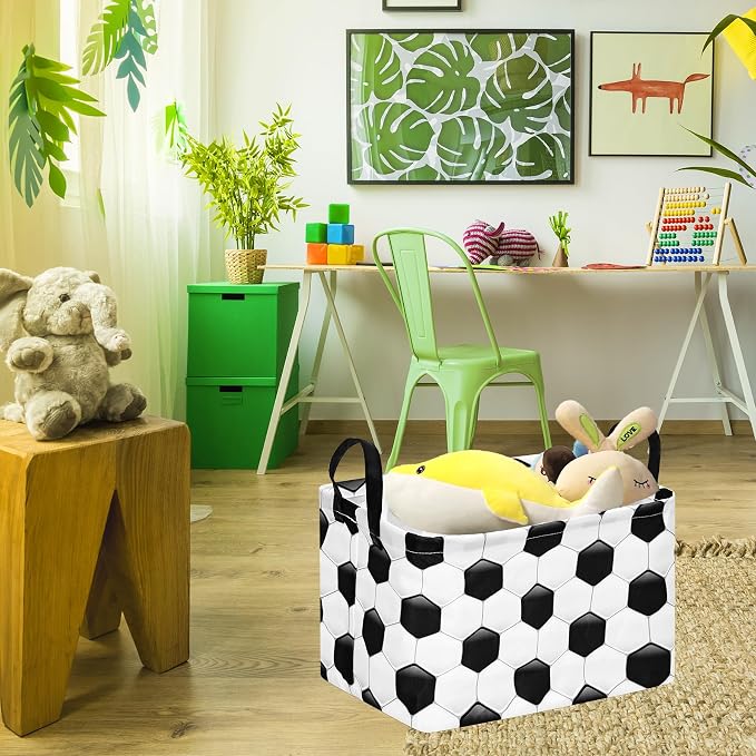 Boys Gifts Storage Basket Foldable Laundry/Toy Organizer Bin Waterproof Towel Basket with Handles, Gift Basket for Bedroom Decor & Home Organization