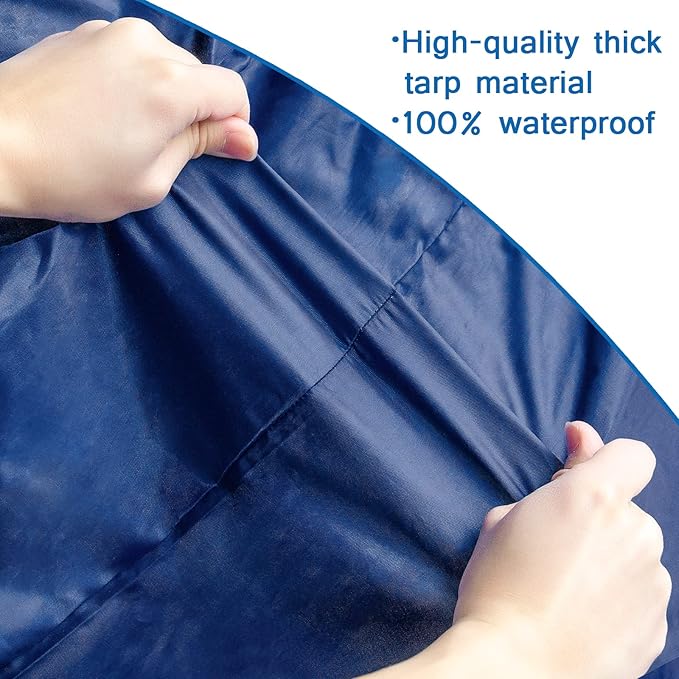 Coldwind Mattress Bags for Moving and Storage,Waterproof Mattress Cover for Moving with Heavy Duty Handles, Strong Zipper, Reusable Mattress Storage Bag, Moving Supplies & Moving Bags,Full Size,Navy