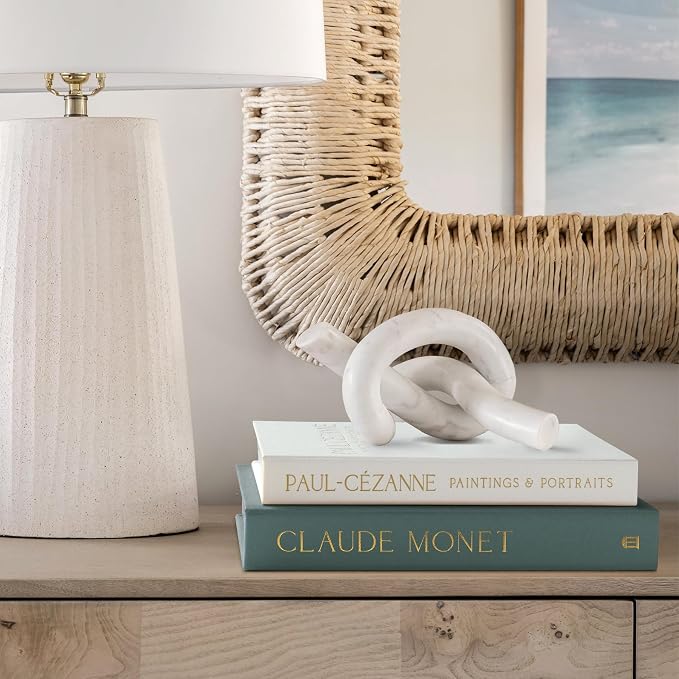 Aesthetic Decorative Books - Coffee Table Books Decor - Faux Decor Book Storage Box for Decoration - Set of 2 Linen Fake Book for Home Table Decors - Photo Storage Keepsake Box