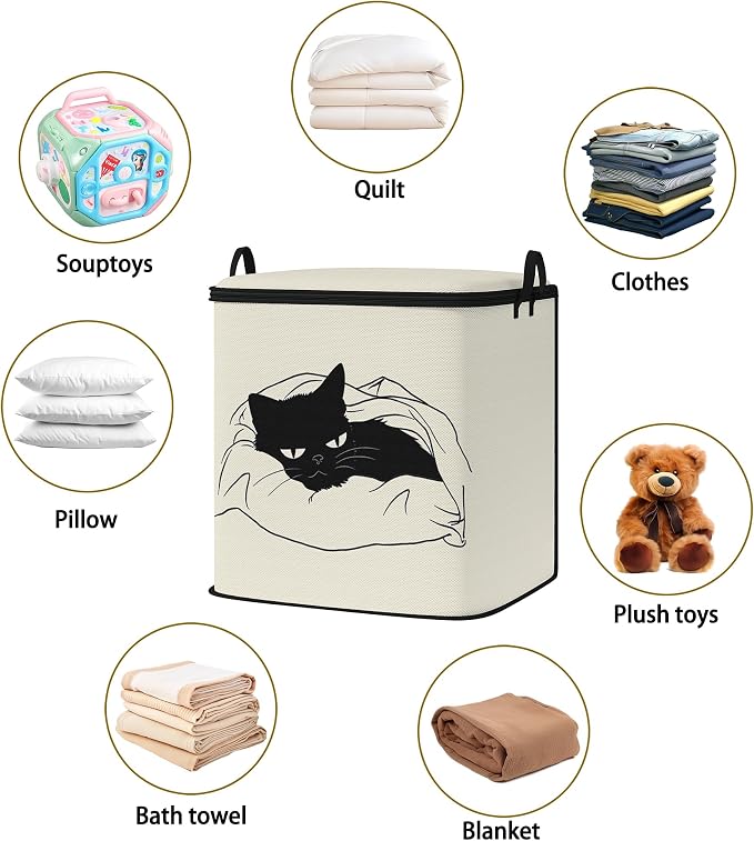2pcs blanket storage bag for under bed,closet organizers 95L | clothing sweater sheet bedding comforter duvet quilt pillow toy storage bags with lids,dorm room essentials for containers