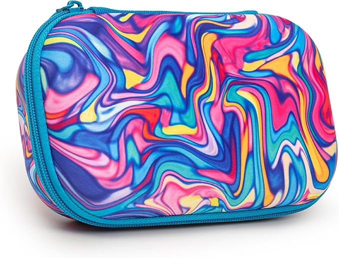 ZIPIT Colorful Pencil Box for Girls, Cute Pencil Case for School, Large Capacity Stationery Organizer Box
