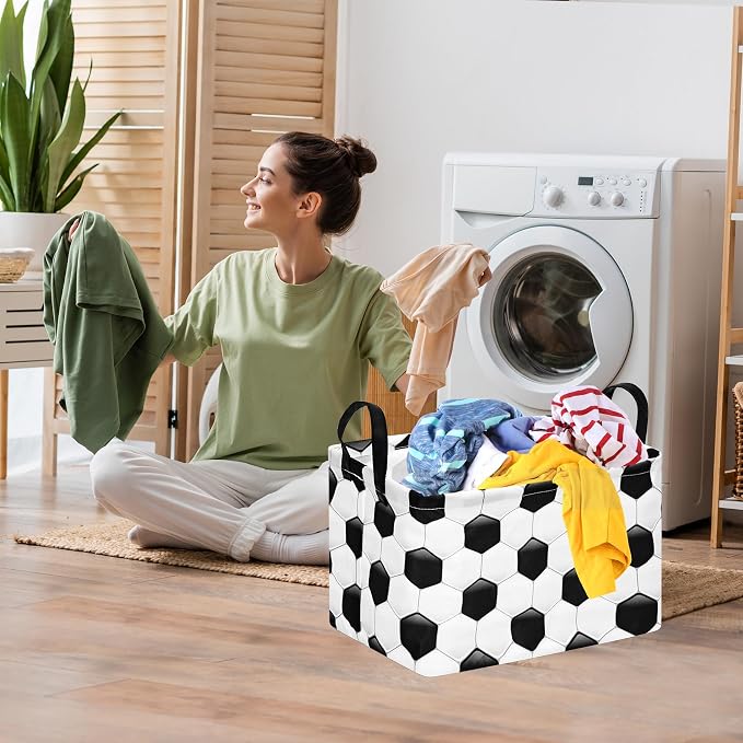 Boys Gifts Storage Basket Foldable Laundry/Toy Organizer Bin Waterproof Towel Basket with Handles, Gift Basket for Bedroom Decor & Home Organization