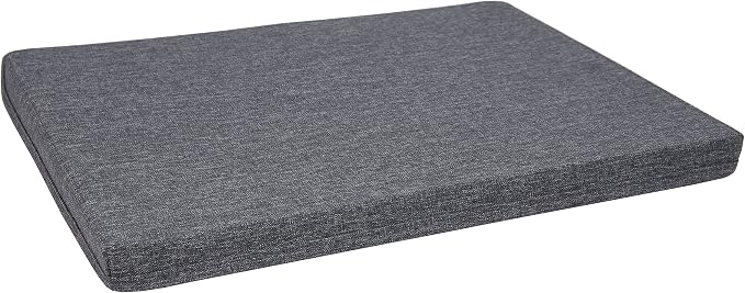 Bigso Soft Foldable Polyester Storage Box with Lid - Fabric Storage Bin with Lid & Handles for Closets and Rooms - Collapsible Organizer for Clothes and More - 11.8in x 15.7in x 8.7in - Medium - Grey