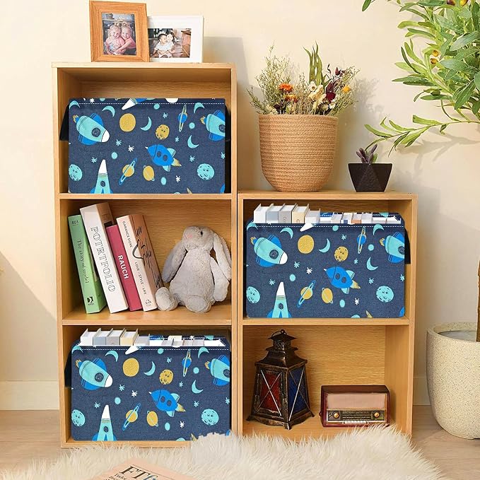 Baby Waterproof Storage Basket Toys Organizer Nursery Bins for Women Kids Hamper for Organizing Home/Dorm/Kitchen/Pet/Office/Closet/Shelf/Room Decor
