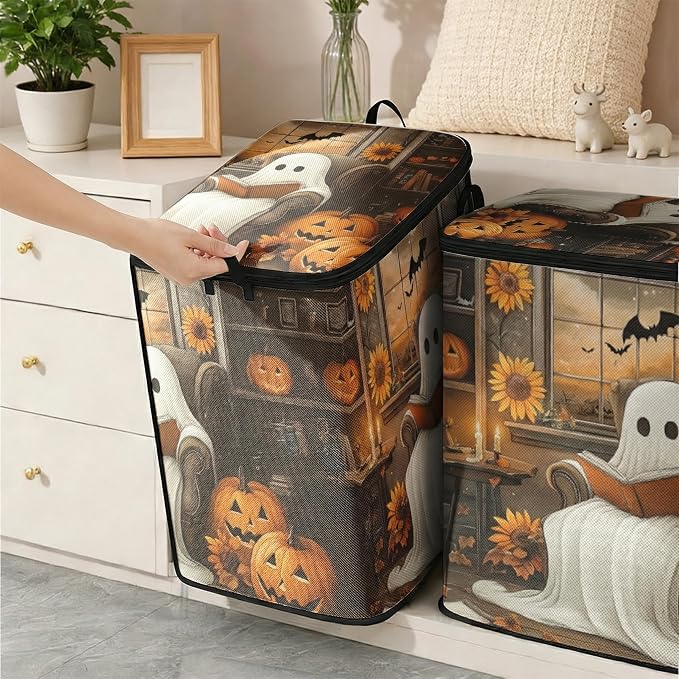 2pcs blanket storage bag for under bed,closet organizers 95L | clothing sweater sheet bedding comforter duvet quilt pillow toy storage bags with lids,dorm room essentials for containers