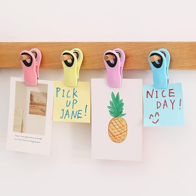 Mr. Pen- Magnetic Chip Clips, 6 Pack | Airtight Seal Reusable Bag Closers for Food Storage, Snacks, Bread & Kitchen Organization