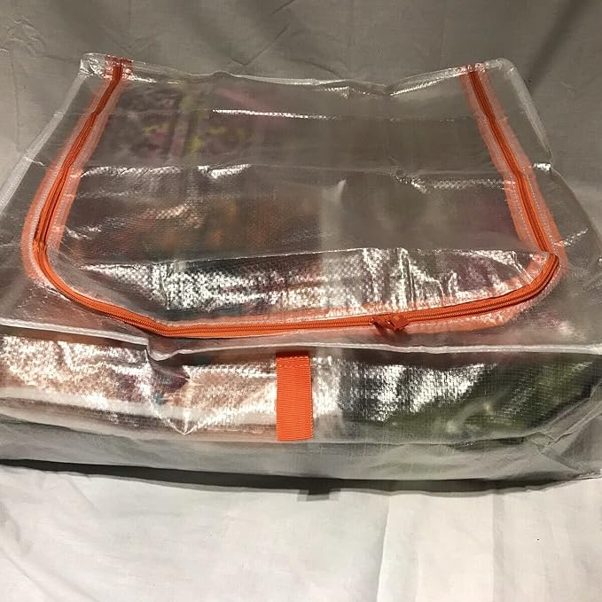 IKEA 503.953.82 Pack of 3 Storage Bags Cases 55 x 49 x 19 Centimetres