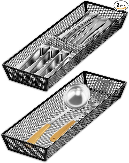 JANE EYRE kitchen drawer organizer - silverware utensil organizer for kitchen drawer,silverware tray in drawer