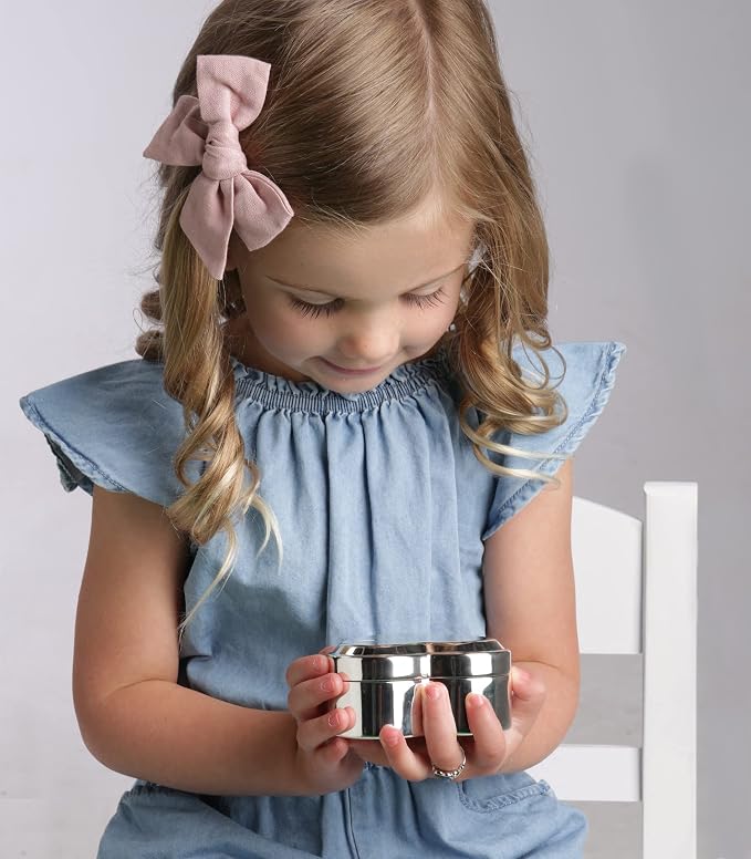 Cherished Moments Personalized Flower Girl Jewelry Box, Heart Keepsake