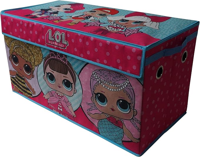 LOL Surprise Collapsible Storage Trunk, Multicolor
