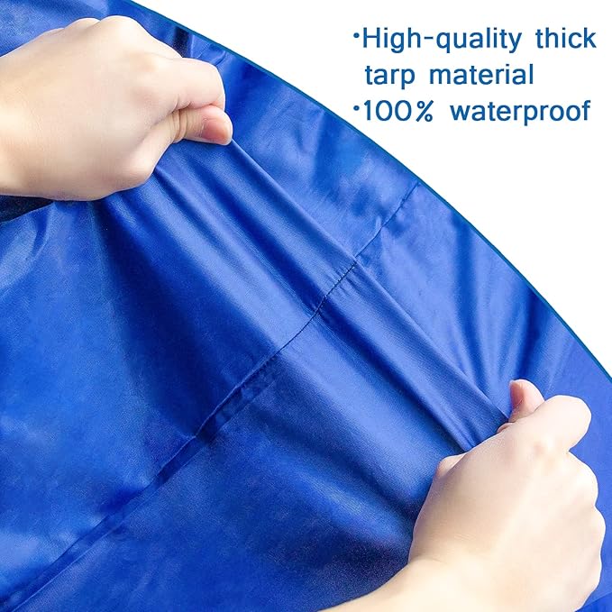 Coldwind Mattress Bags for Moving and Storage,Waterproof Mattress Cover for Moving with Heavy Duty Handles, Strong Zipper, Reusable Mattress Storage Bag, Moving Supplies & Moving Bags,King Size,Blue