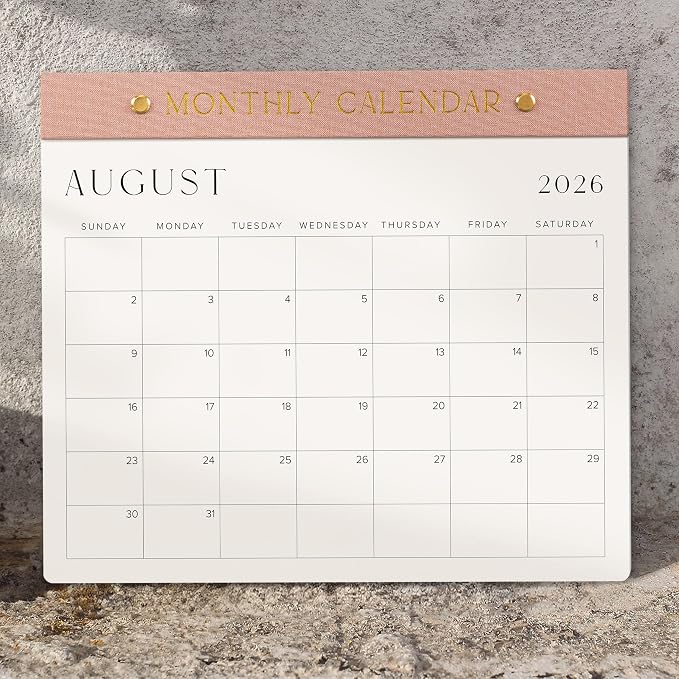 Beautiful 2026-2027 Magnetic Fridge Calendar - Runs From June 2026 Until December 2027 - The Perfect Monthly Refrigerator Paper Calendar for Easy Organizing